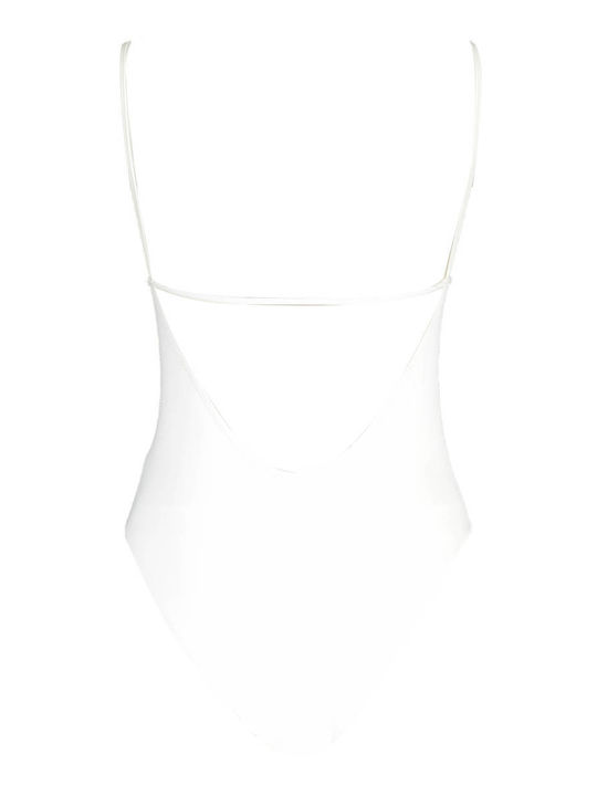 Karl Lagerfeld One-Piece Swimsuit White