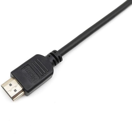 Equip Cable HDMI male - HDMI male 1.8m Μαύρο