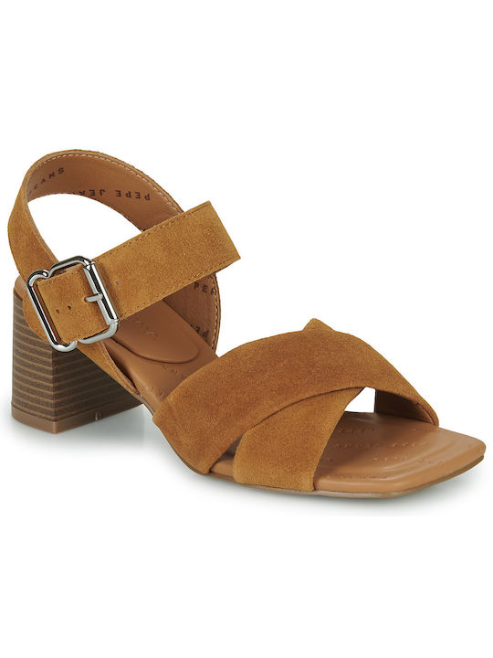 Pepe Jeans Altea Women's Sandals In Brown Colour