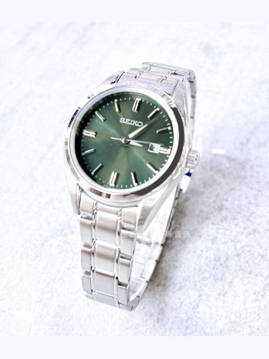 Seiko Classic Ρολόι Μπαταρίας με Μεταλλικό Μπρασελέ Seiko Classic Ρολόι Μπαταρίας με Μεταλλικό Μπρασελέ