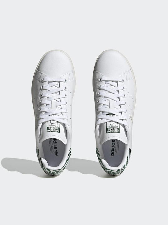 Adidas Stan Smith Sneakers Cloud White / Core White / Dark Green