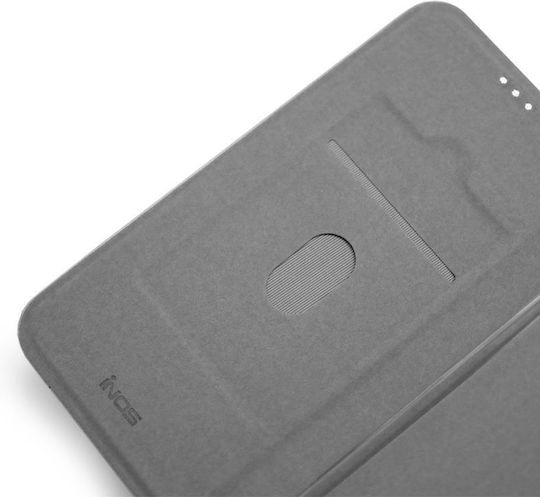 iNOS S-Folio NE Book Synthetic Leather Gray (Redmi 10C)