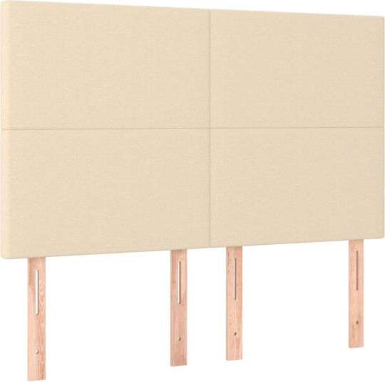 Bett Übergröße Mit Stoff bezogen Blue mit Latten & Matratze 160x200cm