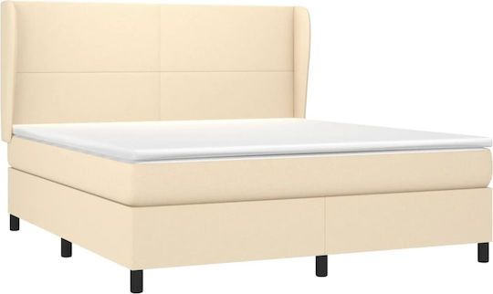 Bett Übergröße Mit Stoff bezogen Blue mit Latten & Matratze 160x200cm