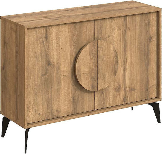 Bufet Gora Din Lemn Maro Deschis 110x35.6x82cm