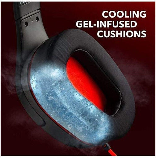 Soundcore by Anker Strike 1 Over Ear Gaming Headset with Connection 3.5mm Black/Red