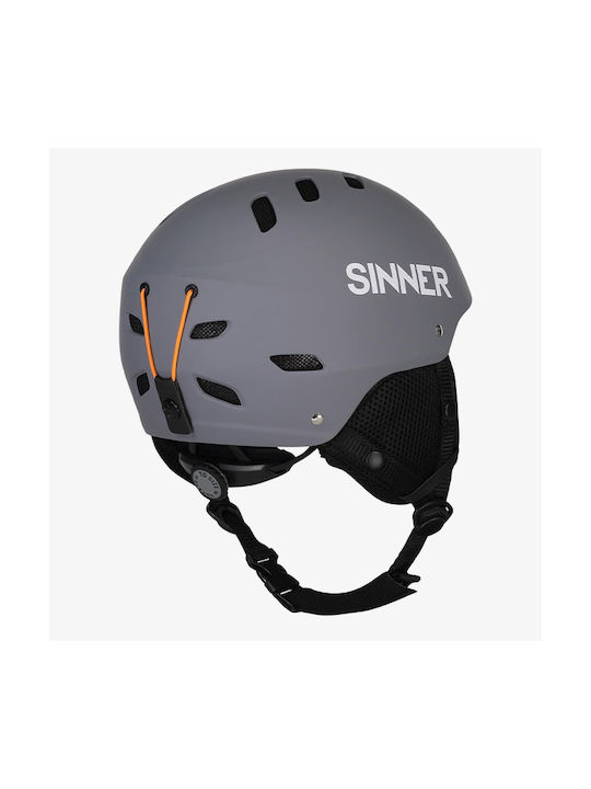 Sinner Bingham Κράνος για Σκι & Snowboard Grey/White