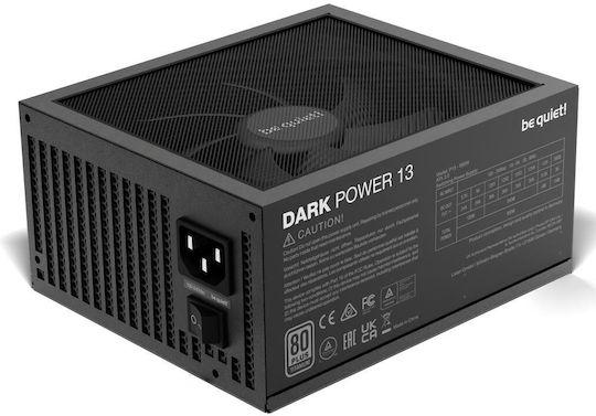 Be Quiet Dark Power 13 850W Black Computer Power Supply Full Modular 80 Plus Titanium