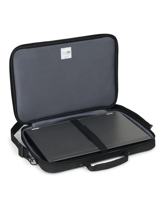 Dicota Base XX Clamshell Τσάντα Ώμου / Χειρός για Laptop 14.1" σε Μαύρο χρώμα