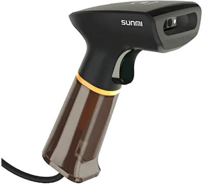 SunMi Handheld Scanner Wired with 2D and QR Barcode Reading Capability