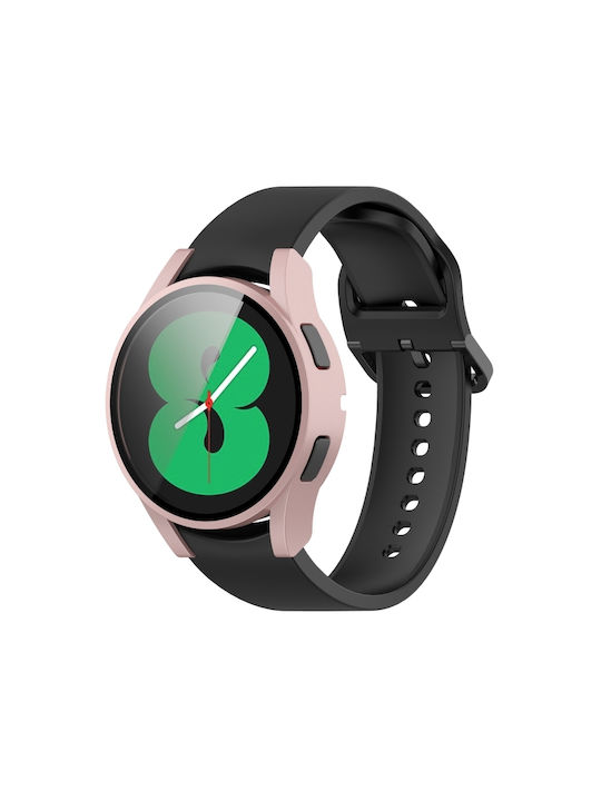 Plastikhülle in Rose Gold Farbe für Galaxy Watch 4 44mm