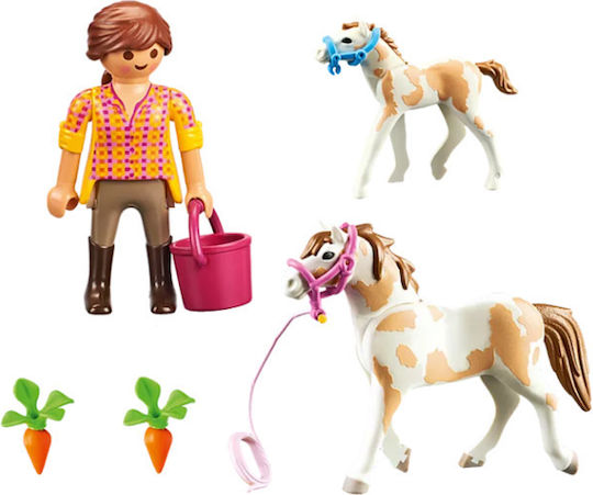 Playmobil Country Horse with Foal for 4-10 years old