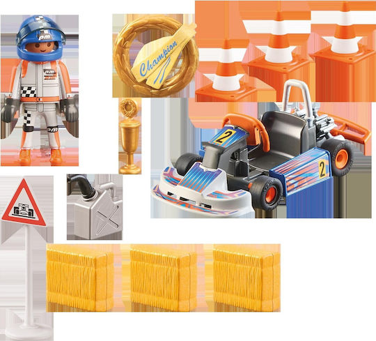 Playmobil Спорт и екшън Go-Kart за 4-10 години