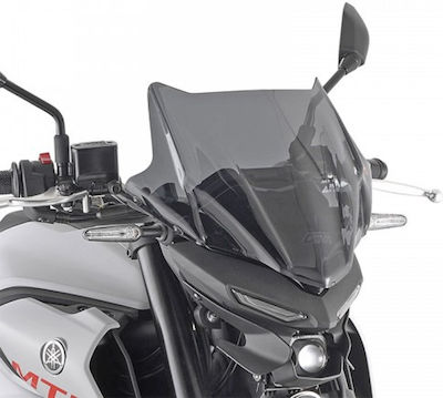 Givi 4128S Motorcycle Windshield & Windscreen Tinted Visor for Kawasaki Z 650 / Z900 for Yamaha MT-03 4128S