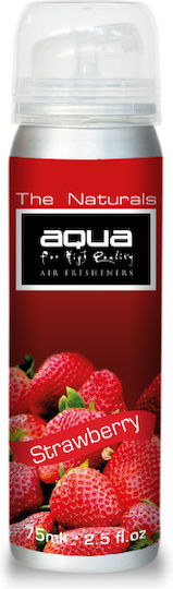 Aqua Αρωματικό Σπρέι Αυτοκινήτου The Naturals Strawberry 75ml