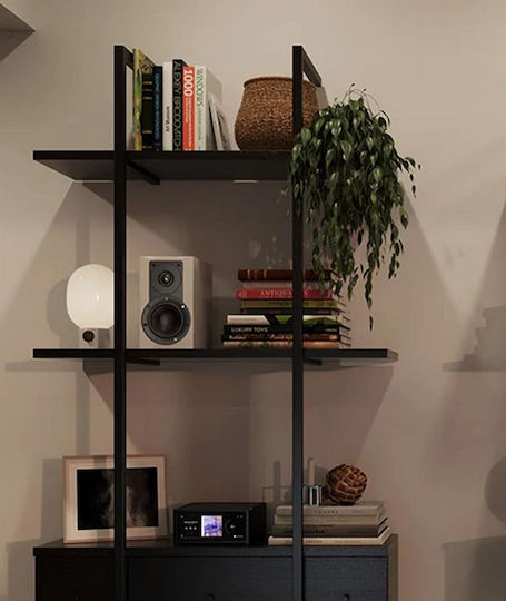 Dali Opticon 1 MKII Ζεύγος Ηχείων Hi-Fi Βιβλιοθήκης 2 Δρόμων Π15.2xΒ23.1xΥ26.1εκ. Μαύρο