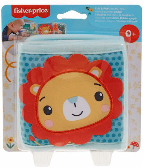 Fisher Price Activity Book Soft Activity Book made of Fabric for 0++ Months