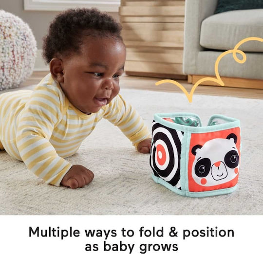 Fisher Price Activity Book Soft Activity Book made of Fabric for 0++ Months