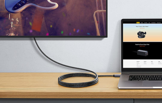Baseus HDMI 2.0 Premium High Speed 4K 60Hz HDR Kabel HDMI-Stecker - HDMI-Stecker 1,5m Schwarz