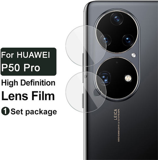Imak 9H 0.15mm Протектор за камера Закалено стъкло за Huawei Mate 50 Pro