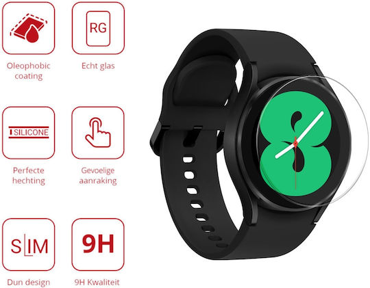 Rosso Tempered Glass για το Galaxy Watch 4 44mm 1τμχ 110852