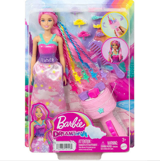 Barbie Dreamy Hair Doll Dreamtopia for 3+ years+ Years 21.5cm