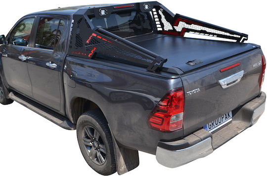 GroupAK Roll Bar Καρότσας Αυτοκινήτου για Toyota Hilux 2016+ & 2021+ 1τμχ