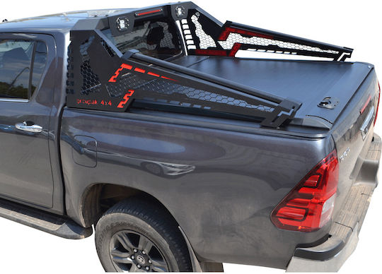 GroupAK Roll Bar Καρότσας Αυτοκινήτου για Toyota Hilux 2016+ & 2021+ 1τμχ