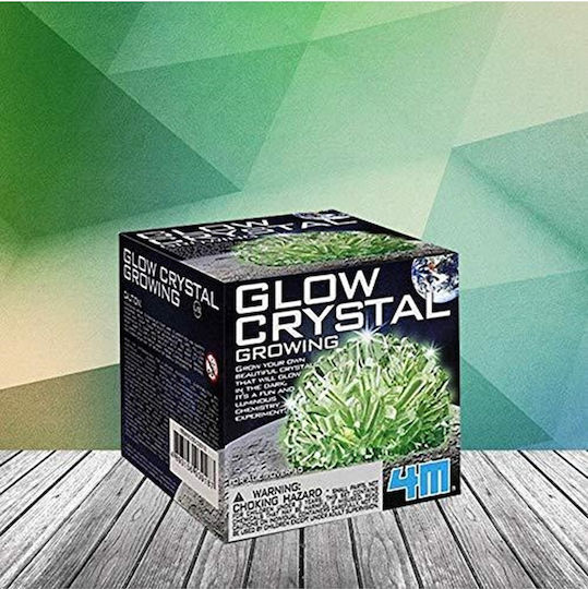 4M Καλλιέργεια Φωσφορούχων Κρυστάλλων STEM Educational Game Crystals for 10+ years old Years Old