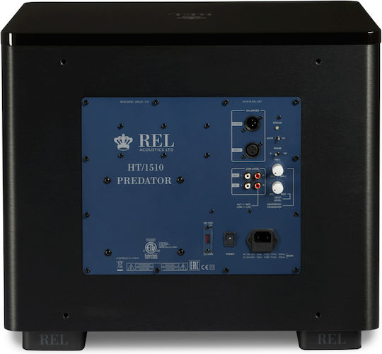 Rel Acoustics HT/1510 Kabellos Aktiv Subwoofer mit Lautsprecher 15" 1000W Schwarz