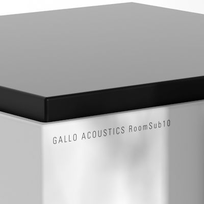 Gallo Acoustics RoomSub 10 Αυτοενισχυόμενο Subwoofer με Ηχείο 10" 300W Λευκό