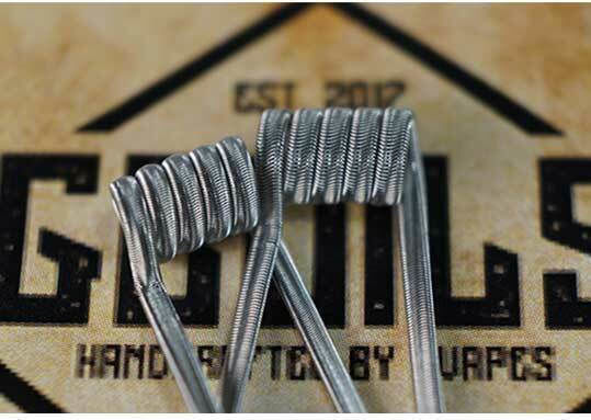 GCoils Clapton Alien Widerstandsdraht für D.I.Y E-Zigaretten Zubehör 2 Stück