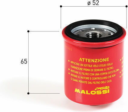 Malossi Motorcycle Oil Filter για Piaggio / Gilera / Aprilia / Derbi