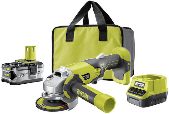 Ryobi R18AG-140S Τροχός 115mm Μπαταρίας 18V Solo