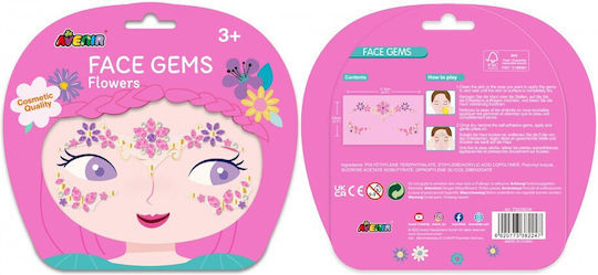 Avenir Face Gems Flowers Παιδικό Μακιγιάζ