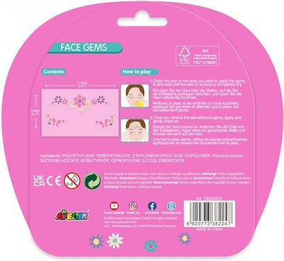 Avenir Face Gems Flowers Kids Makeup