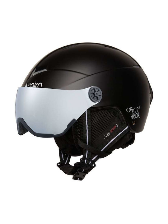 Cairn Orbit Visor Herren Ski & Snowboard Helm in Schwarz Farbe