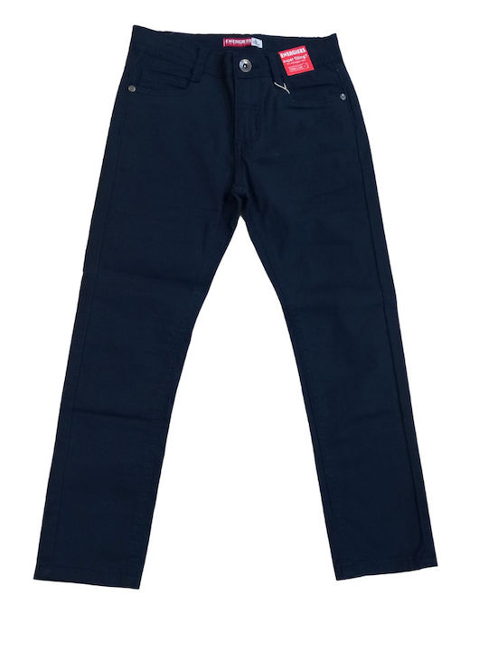 Energiers Kids Chino Fabric Trousers Navy Blue