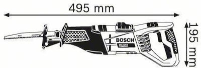 Bosch Ferăstrău alternativ GSA 1100 E 1100W și 20 lame