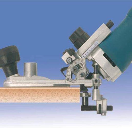 Virutex FR292R Trimmfräse 750W mit Geschwindigkeitsregelung und mit Absaugsystem