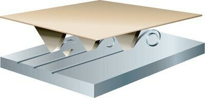 3M Cubitron™ II Hookit™ 775L Orbital Sander Sanding Sheet K220 with Holes 125x125mm