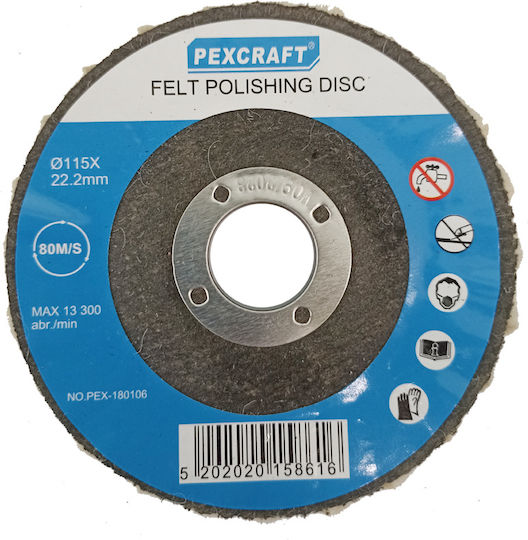 Pexcraft 00965 Stoff für Polieren 115mm
