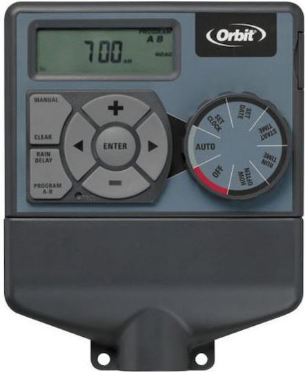 Orbit Pocket Star Ultima Προγραμματιστής Ποτίσματος Πίνακα Ρεύματος 6 Στάσεων