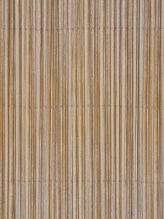 Nortene Premium Gard de Bambus Plastic cu Întregul Reed 1x3m