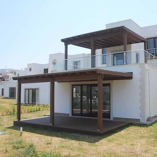 Πέργκολα Κήπου από Πλαστικό 400x400cm 10-97720
