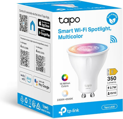 TP-LINK Smart Λάμπα LED για Ντουί GU10 RGB 350lm Dimmable