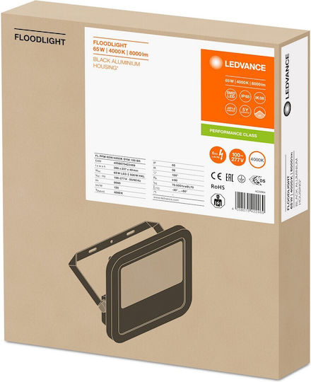 Ledvance Proiector LED Etanș 65W Alb Natural 4000K IP65