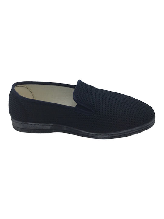 Men's Closed Summer Slippers Javer 906-blue