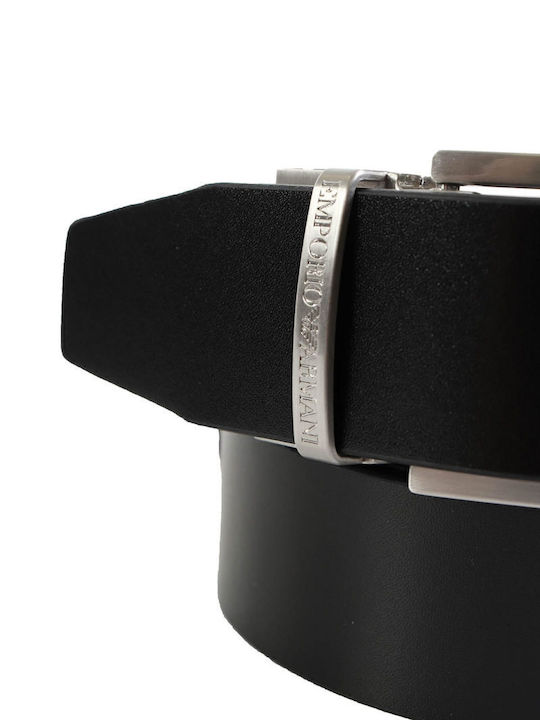 Herren Gürtel Leder Beidseitig Blue / Black