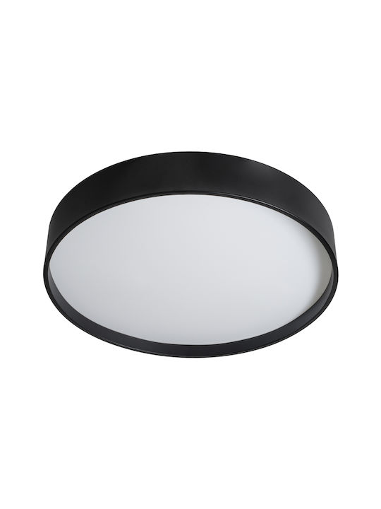 GloboStar Narnia Ceiling Mount Light 60cm Black with Integrated LED and Remote Control